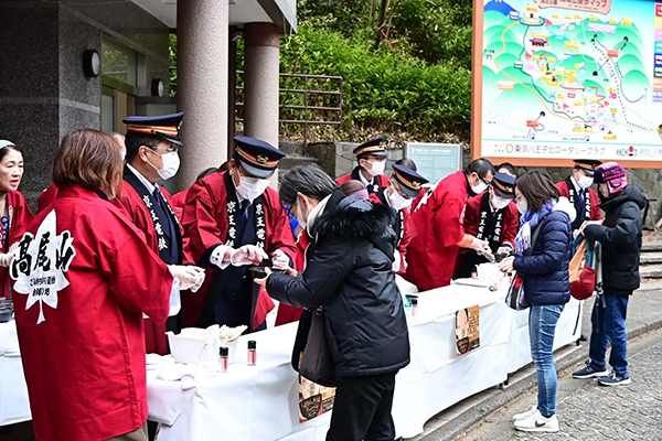 高尾山の冬そばキャンペーン