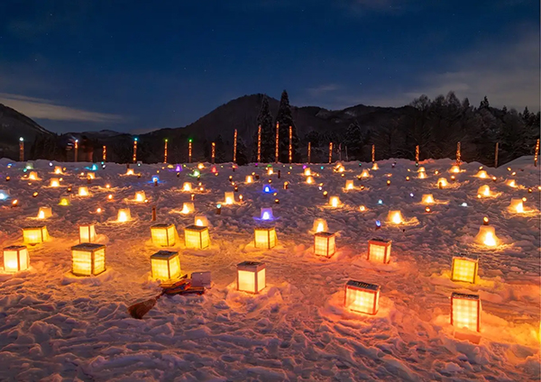 雪あかりinにしわが